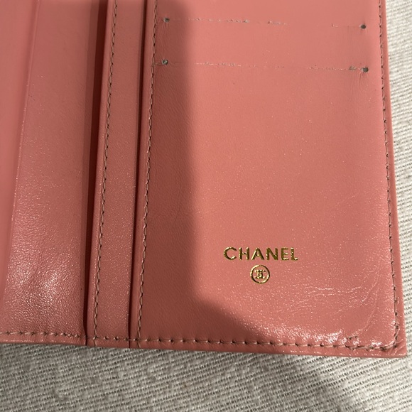 Authentic Chanel Long Wallet Pink Caviar Leather +certificate of authenticity - Picture 9 of 17